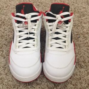 Jordan fire red 5s